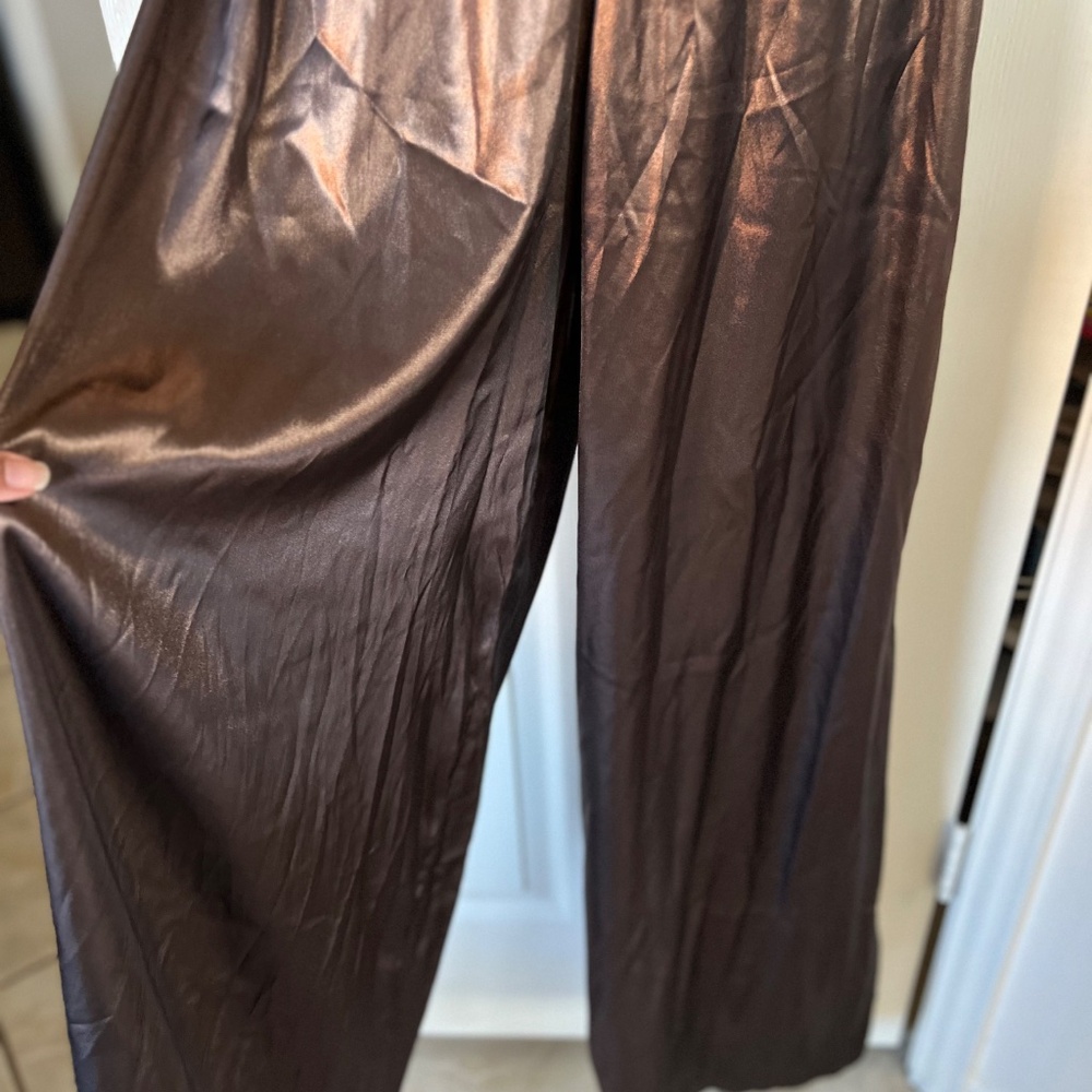 MISA Los Angelas Sophia Jumpsuit in Burnished Bronze - Picture 7 of 16